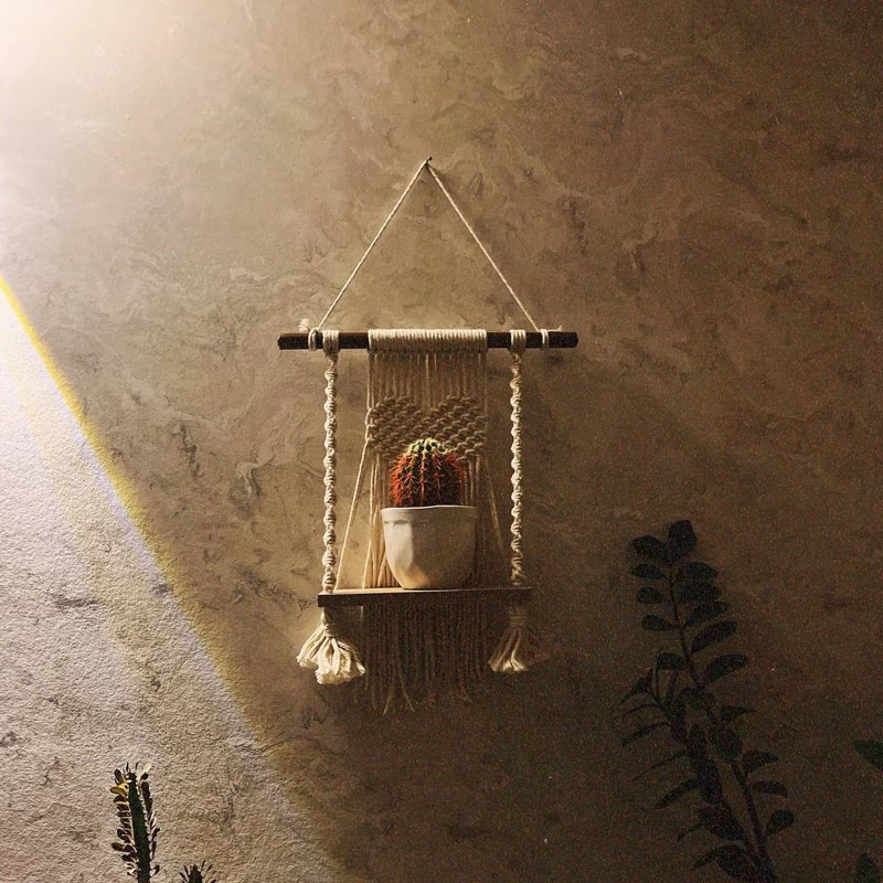 شلف قلبی مکرومه بافی