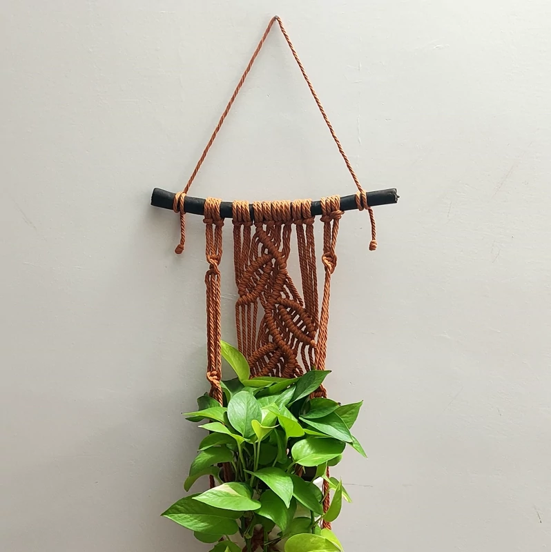 آویزگلدان رویش مکرومه